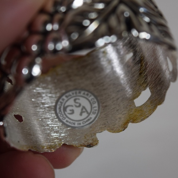 VINTAGE SILVER PLATED NAPKIN RINGS⭐️ - Picture 2 of 9